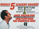 One Flew Over the Cuckoo's Nest - British Movie Poster (xs thumbnail)