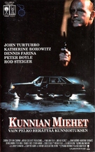 Men of Respect - Finnish VHS movie cover (xs thumbnail)