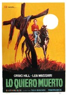 Lo voglio morto - Spanish Movie Poster (xs thumbnail)