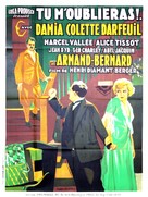 Tu m&#039;oublieras - French Movie Poster (xs thumbnail)