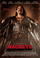 Machete - Greek Movie Poster (xs thumbnail)