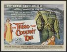 The Thing That Couldn&#039;t Die - British Movie Poster (xs thumbnail)