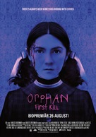 Orphan: First Kill - Swedish Movie Poster (xs thumbnail)