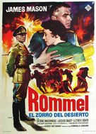The Desert Fox: The Story of Rommel - Spanish Movie Poster (xs thumbnail)