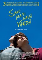 Call Me by Your Name - Latvian Movie Poster (xs thumbnail)