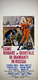 Come rubare un quintale di diamanti in Russia - Italian Movie Poster (xs thumbnail)
