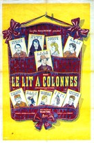 Le lit &agrave; colonnes - French Movie Poster (xs thumbnail)