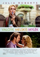 Eat Pray Love - Lithuanian Movie Poster (xs thumbnail)