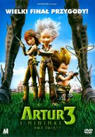 Arthur et la guerre des deux mondes - Polish DVD movie cover (xs thumbnail)