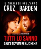 Todos lo saben - Italian Movie Poster (xs thumbnail)