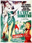 East of Sumatra - French Movie Poster (xs thumbnail)