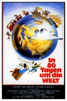 Around the World in Eighty Days - German Movie Poster (xs thumbnail)