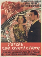 J&#039;&eacute;tais une aventuri&egrave;re - French Movie Poster (xs thumbnail)