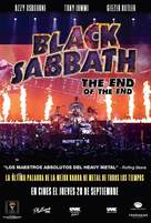 Black Sabbath the End of the End - Argentinian Movie Poster (xs thumbnail)