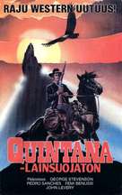 Quintana - Finnish VHS movie cover (xs thumbnail)