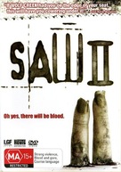 Saw II - Australian DVD movie cover (xs thumbnail)