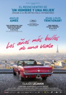 Les plus belles ann&eacute;es d&#039;une vie - Spanish Movie Poster (xs thumbnail)