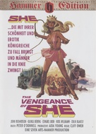 The Vengeance of She - German DVD movie cover (xs thumbnail)
