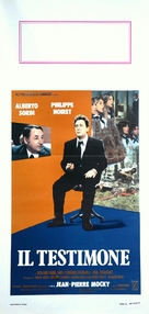 Le t&eacute;moin - Italian Movie Poster (xs thumbnail)