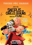 The Peanuts Movie - Latvian Movie Poster (xs thumbnail)