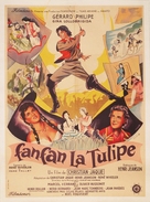 Fanfan la Tulipe - French Movie Poster (xs thumbnail)