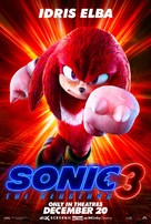 Sonic the Hedgehog 3 - Movie Poster (xs thumbnail)