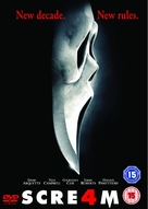 Scream 4 - British DVD movie cover (xs thumbnail)