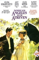 Where Angels Fear to Tread - Argentinian DVD movie cover (xs thumbnail)