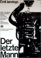 Der letzte Mann - German Movie Poster (xs thumbnail)