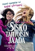 Sisko tahtoisin j&auml;&auml;d&auml; - Finnish Movie Poster (xs thumbnail)