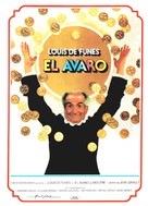 L&#039;avare - Spanish Movie Poster (xs thumbnail)