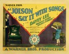 Say It with Songs - Movie Poster (xs thumbnail)