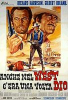 Anche nel west c&#039;era una volta Dio - Italian Movie Poster (xs thumbnail)