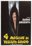 4 mosche di velluto grigio - Italian Movie Poster (xs thumbnail)