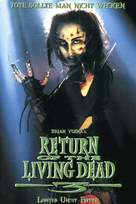 Return of the Living Dead III - German Movie Cover (xs thumbnail)