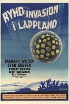 Rymdinvasion i Lappland - Swedish Movie Poster (xs thumbnail)