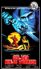 Golden Ninja Warrior - German VHS movie cover (xs thumbnail)