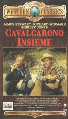 Two Rode Together - Italian VHS movie cover (xs thumbnail)