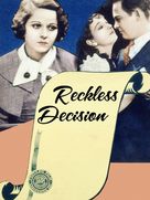 Reckless Decision - Movie Poster (xs thumbnail)