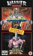 The Revenge of Frankenstein - British VHS movie cover (xs thumbnail)