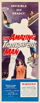 The Amazing Transparent Man - Movie Poster (xs thumbnail)