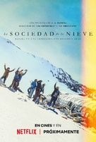 La sociedad de la nieve - Spanish Movie Poster (xs thumbnail)