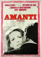 Amanti - Italian Movie Poster (xs thumbnail)