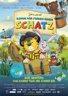 Komm, wir finden einen Schatz - German Movie Poster (xs thumbnail)