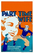 Part Time Wife - Movie Poster (xs thumbnail)