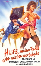 Mia moglie torna a scuola - German VHS movie cover (xs thumbnail)