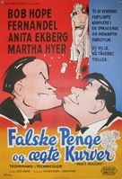 Paris Holiday - Danish Movie Poster (xs thumbnail)