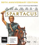 Spartacus - New Zealand Blu-Ray movie cover (xs thumbnail)