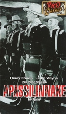 Fort Apache - Finnish VHS movie cover (xs thumbnail)