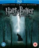 Harry Potter and the Deathly Hallows - Part 1 - British Blu-Ray movie cover (xs thumbnail)